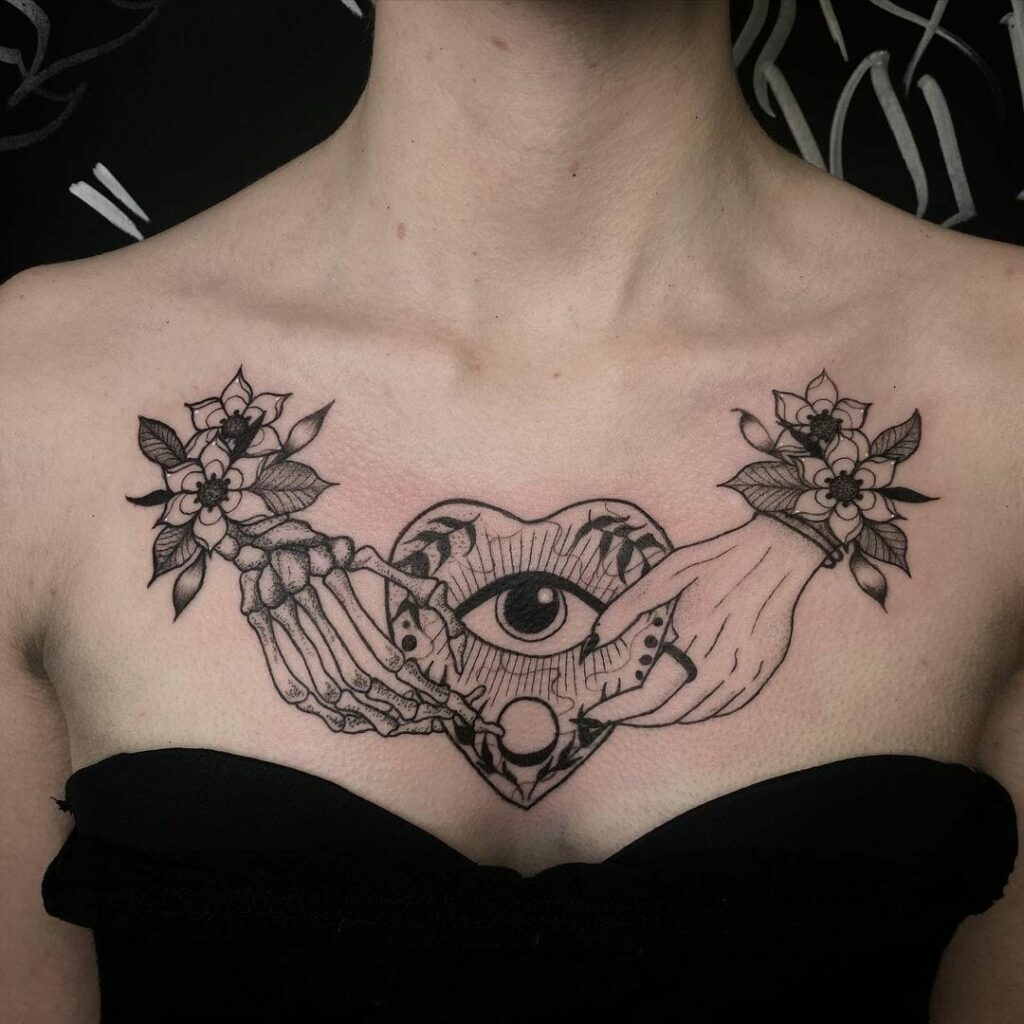 11+ Planchette Tattoo Ideas You Have To See To Believe! 16 Monochromatic Planchette Tattoo