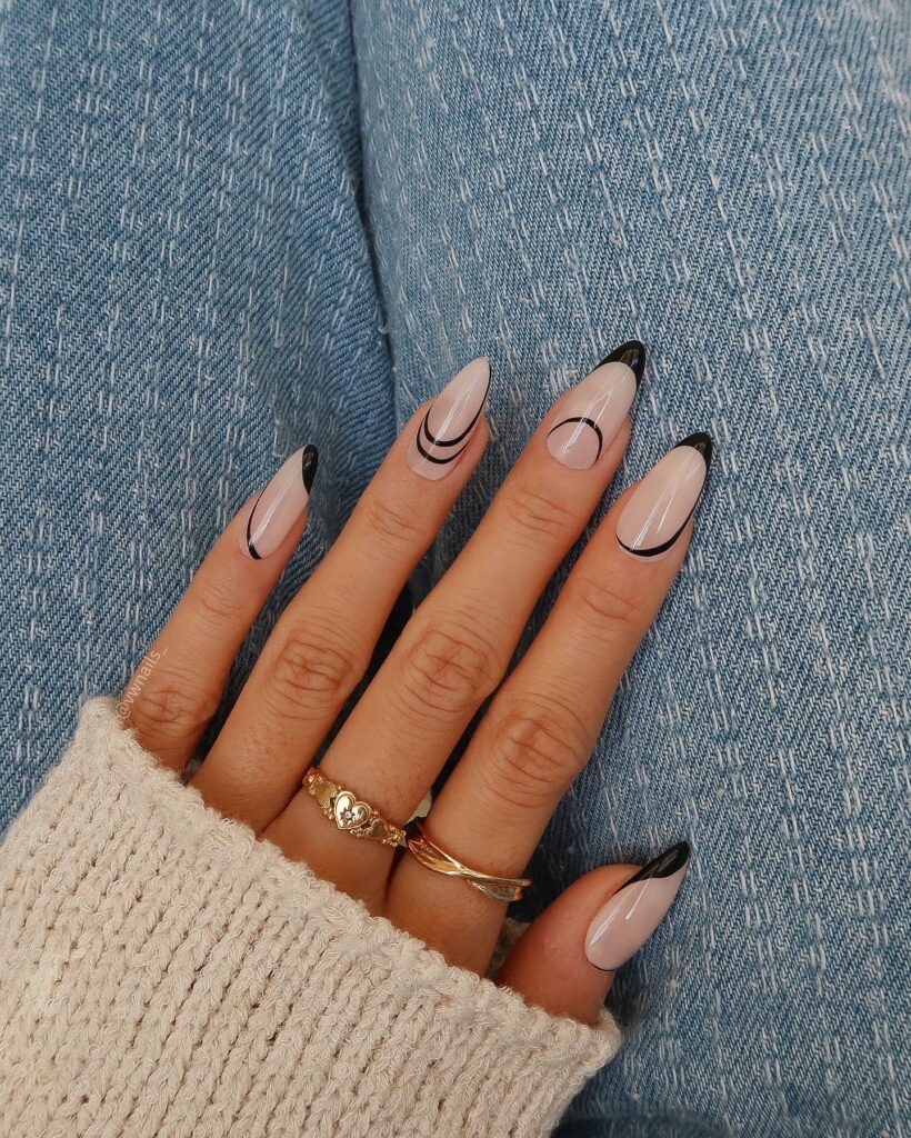 Mesmerizing Galaxy Nail Designs to Try in 2024 π 18 Monochrome Galaxy Nails