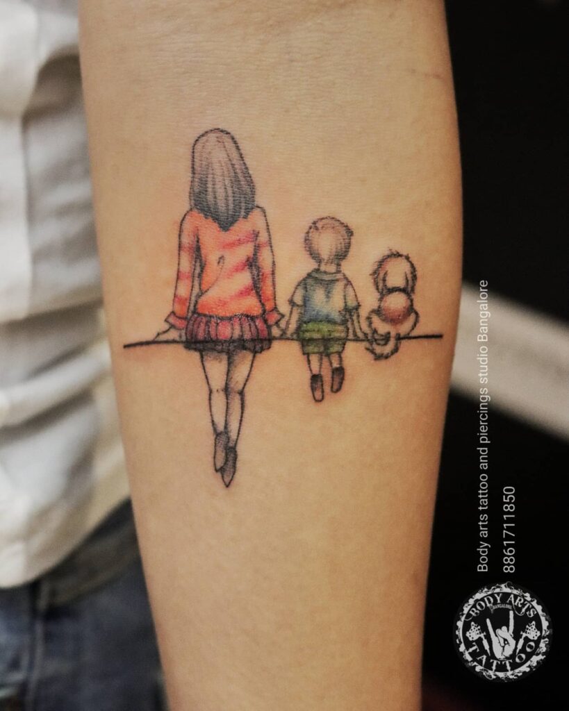 11+ Tattoo For My Son Ideas That Will Blow Your Mind! 14 Mother And Child Tattoo