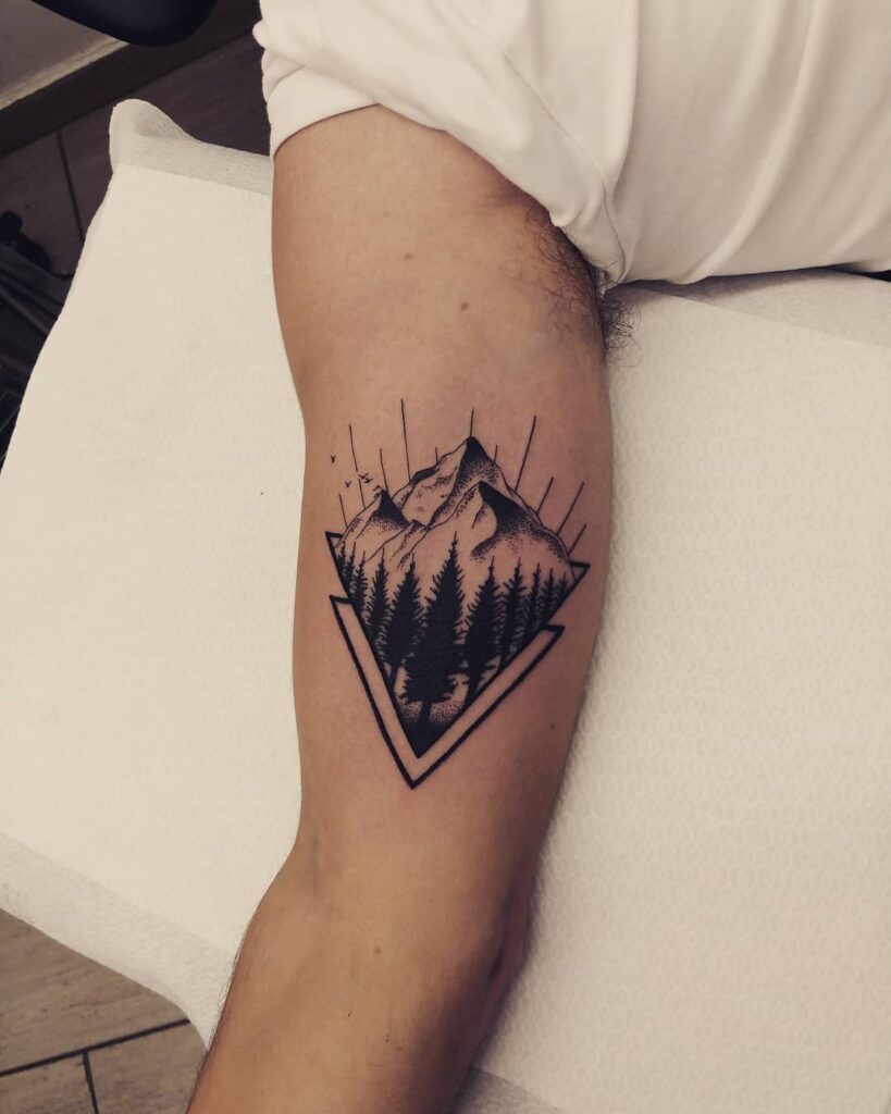13+ Mountains Tattoos Ideas To Inspire You! 10 Mountains Tattoos Ideas