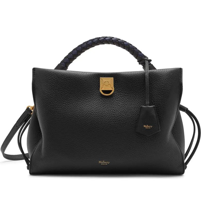 Explore 23 Premium British Fashion Brands in 2024 14 Mulberry Iris Leather Top Handle Bag