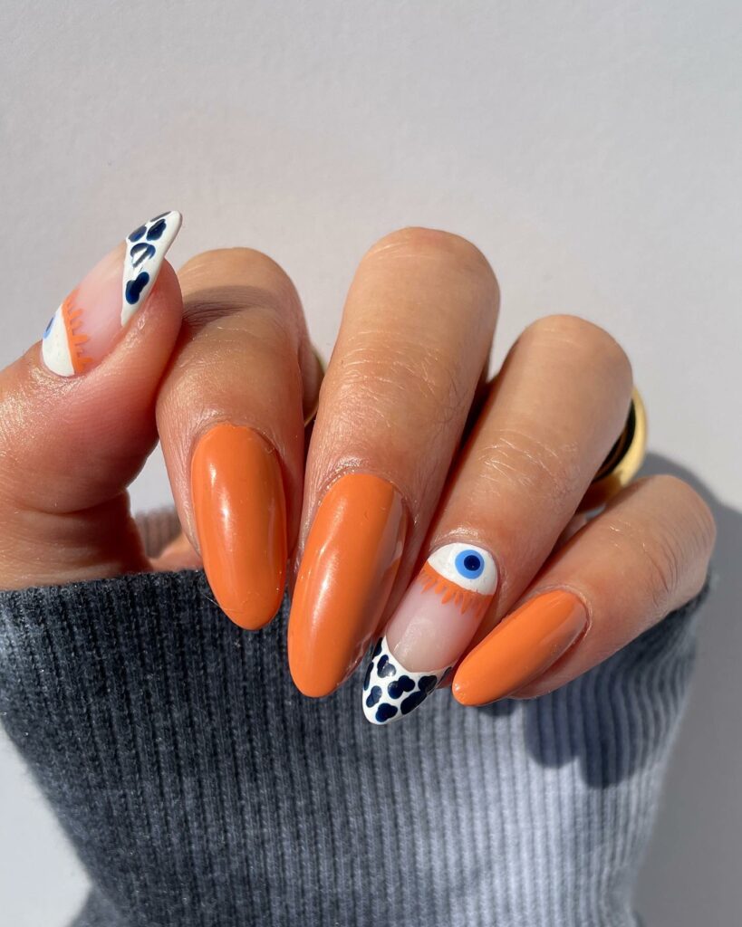 Channel Mystique with 20 Evil-Eye Nail Designs for 2024 26 Multi-Colored
