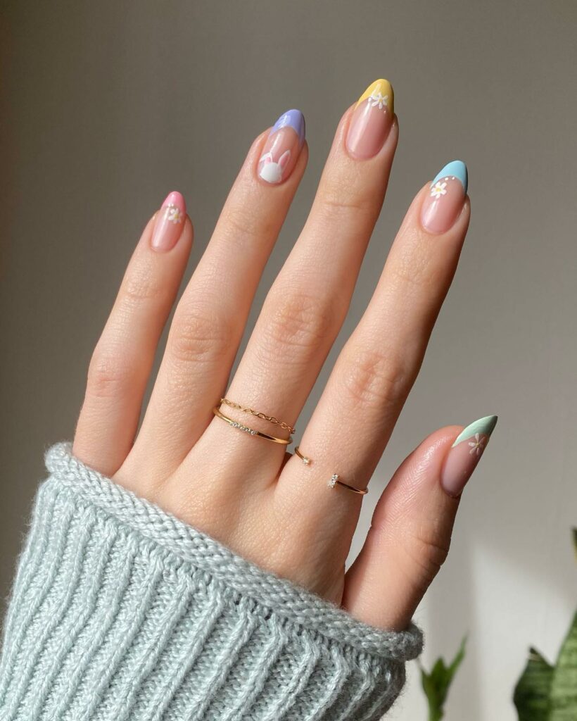 41 Latest Easter Nail Designs To Try This Season! 21 Muted Easter Colors