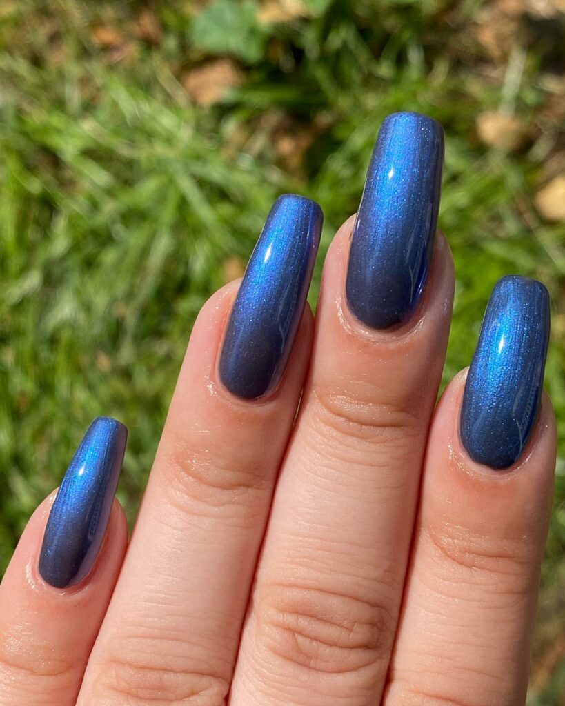Express Yourself with 30 Emo Nail Designs in 2024 40 Mystical Midnight Hues