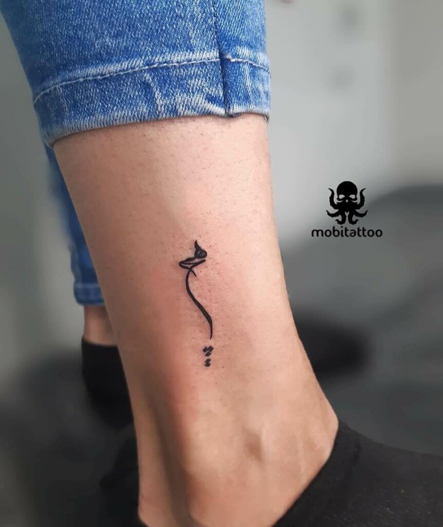 11+ One Word Tattoo Ideas That Will Blow Your Mind! 16 Name Tag One Word Tattoos