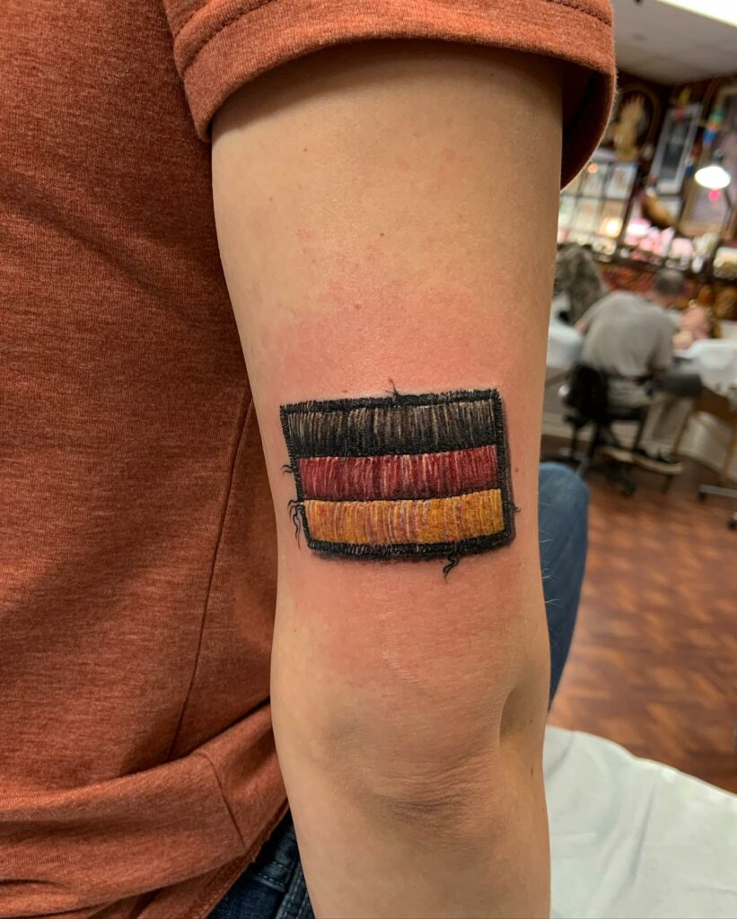12+ German Tattoo Designs That Will Blow Your Mind! 11 National Flag German Tattoo Designs