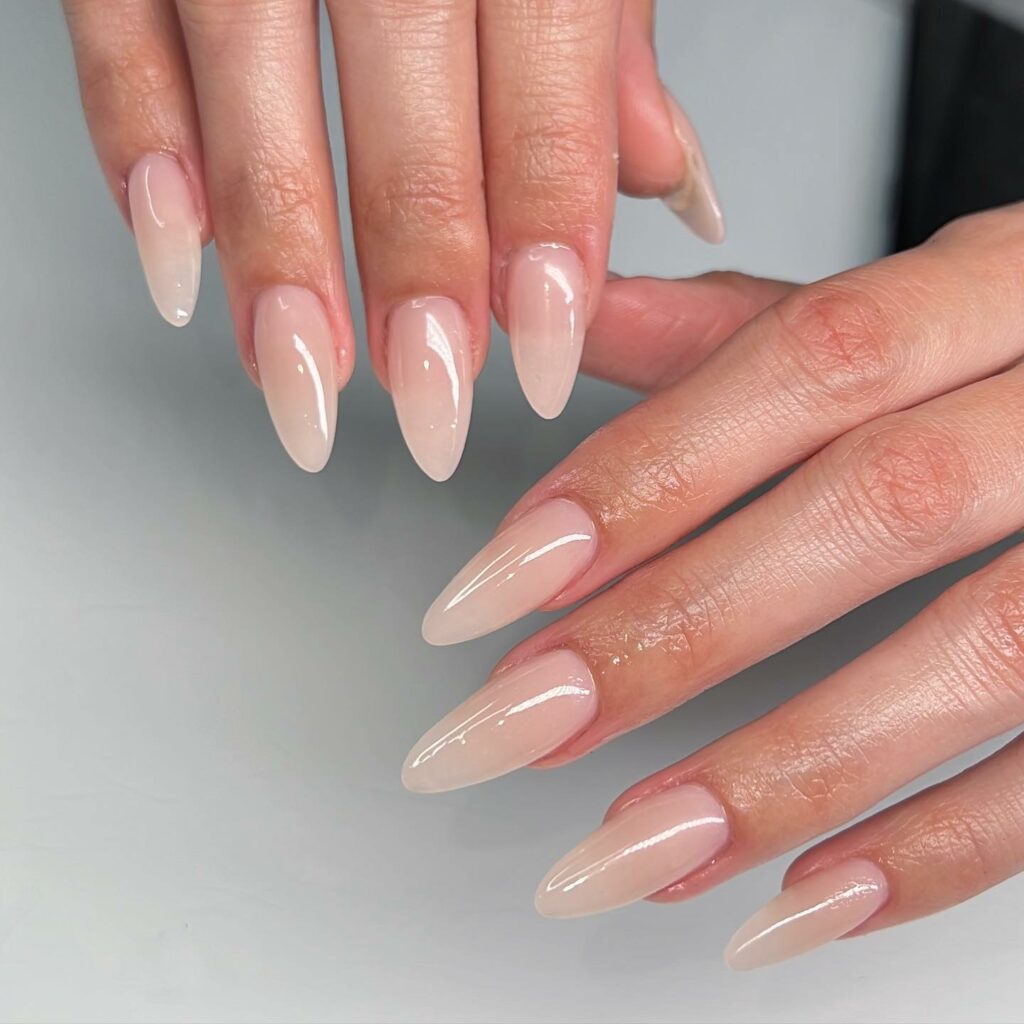 50 Latest Almond Shape Nail Ideas To Try In 2024! 40 Ombre Almond Nails