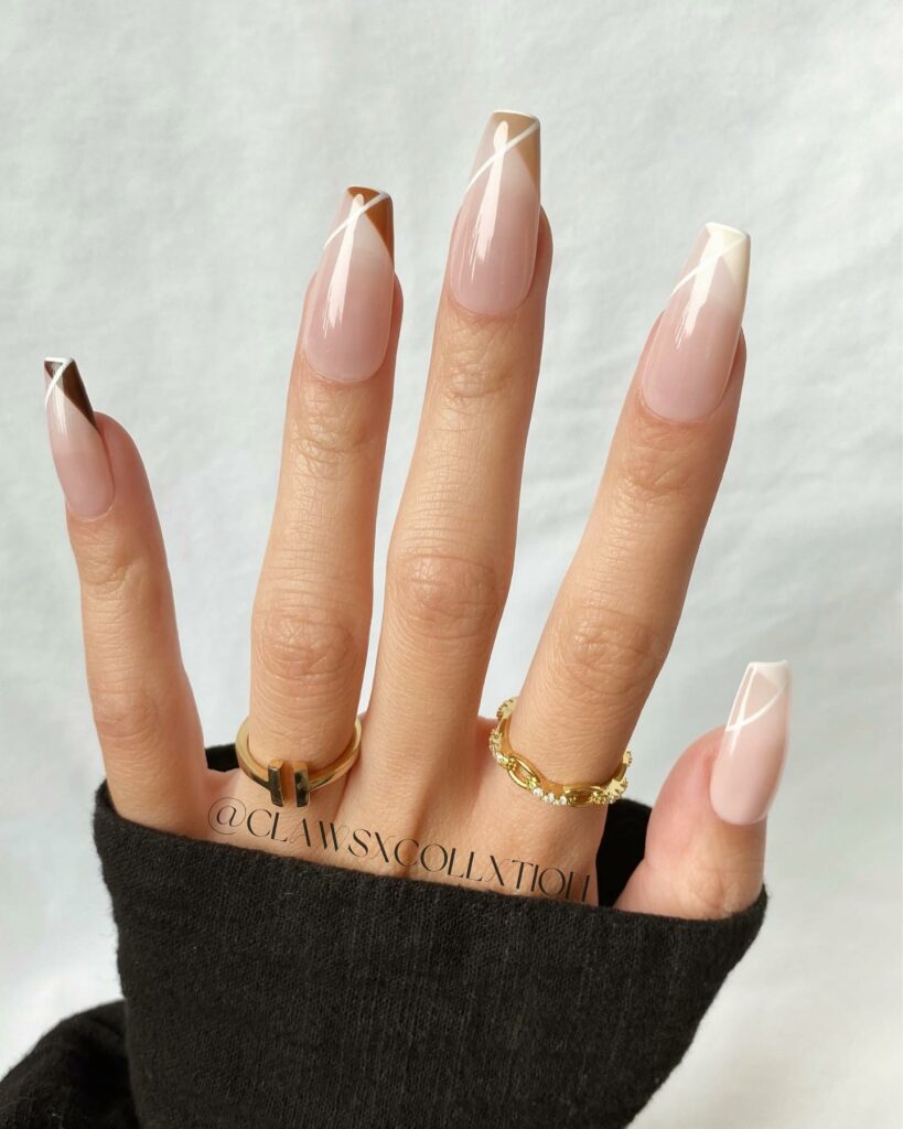 Trendy Short Coffin Nail Designs to Inspire You in 2024 ⚰️ 15 Natural Short Coffin Nails