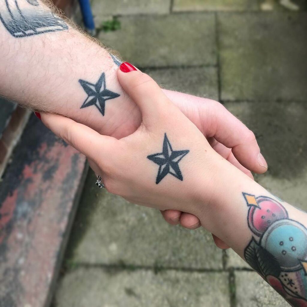 12+ Minimalist Star Tattoo Ideas To Inspire You! 19 Nautical Star Tattoo