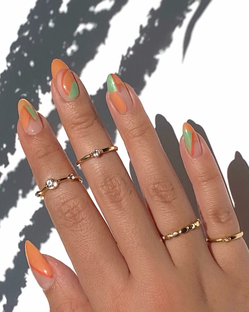 30 Latest November Nail Designs To Try This Fall 35 Negative Space nails