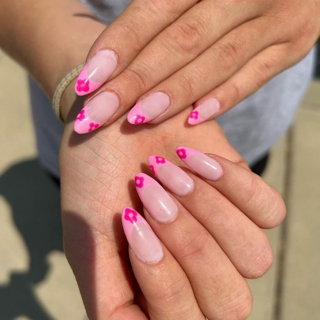 20 Latest Hot Pink French Tip Nails Ideas To Try In 2024! 26 Neon Pink