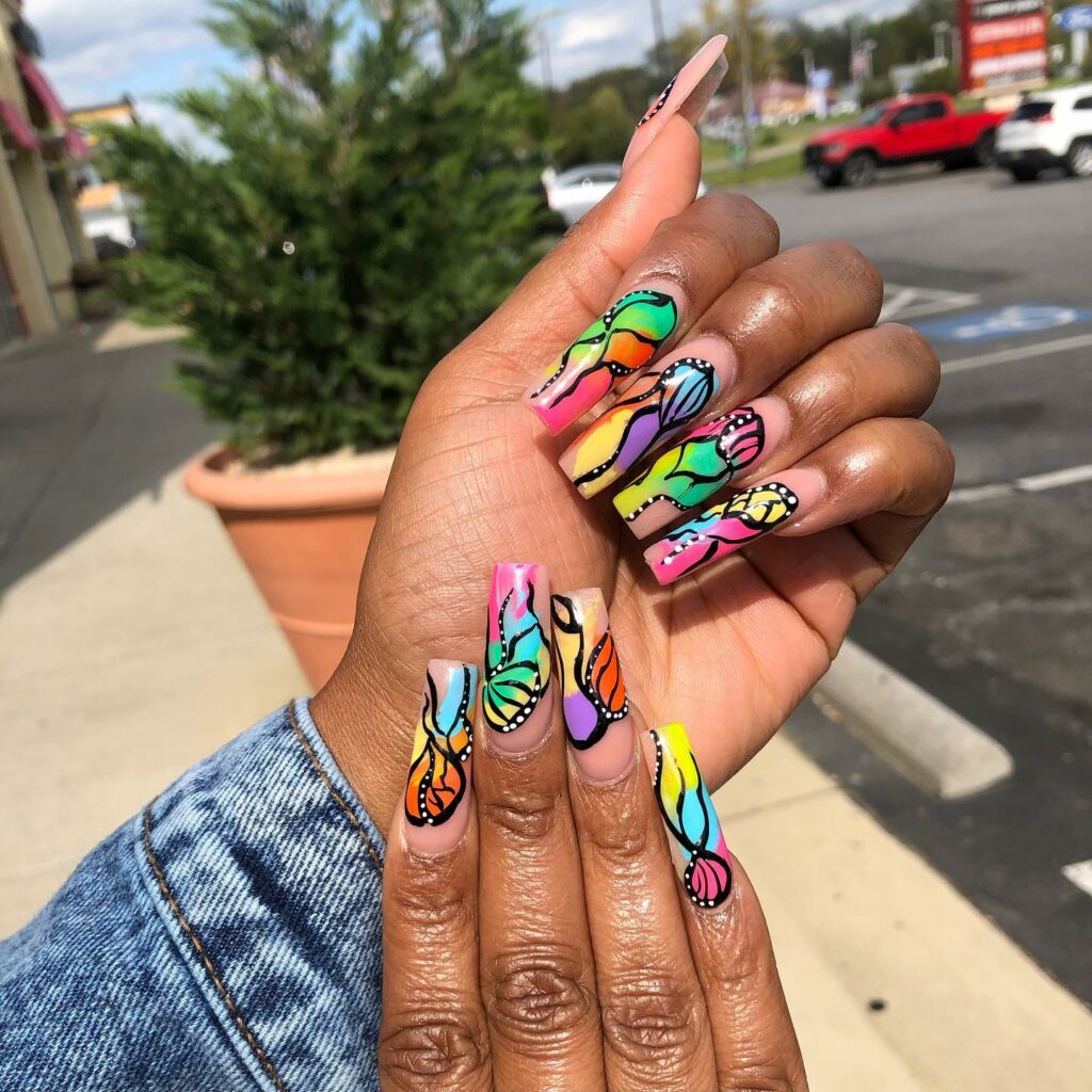 40 Tapered Square Nail Designs You'll Love! 27