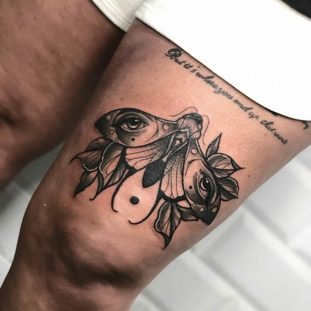 10+ Black Butterfly Tattoo Ideas You'll Have To See To Believe! 19 Neotraditional Butterfly Tattoo
