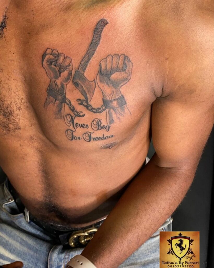 12+ Break Free Tattoo Ideas To Inspire You 20 Never Beg For Freedom Tattoo