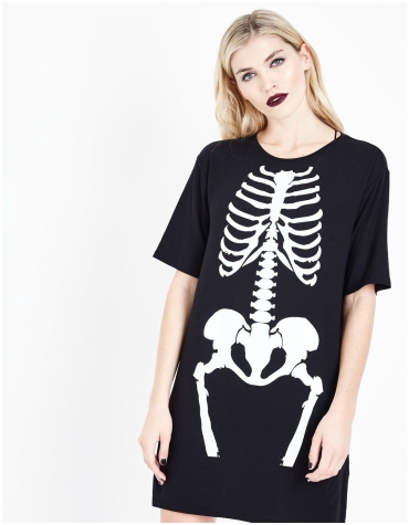 New Look – Skeleton Print Dress £12.99 New Look - Skeleton Print Dress