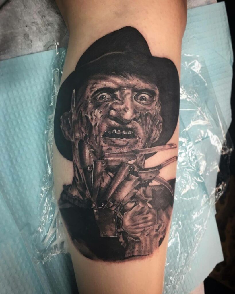 11+ Nightmare On Elm Street Tattoo Ideas That Will Blow Your Mind! 10 Nightmare On Elm Street Tattoo