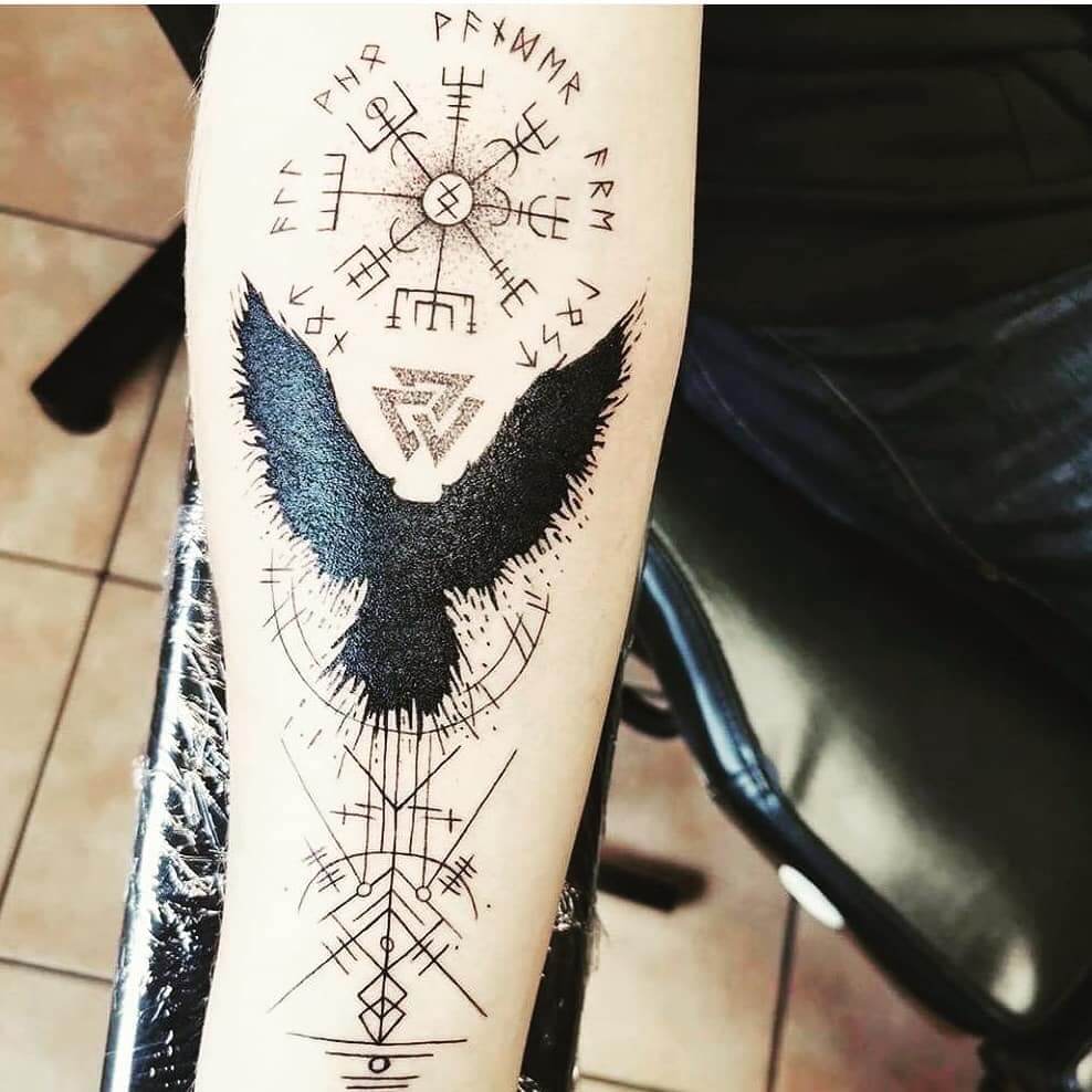 11+ Not All Those Who Wander Are Lost Tattoo Ideas That Will Blow Your Mind! 19 Not All Who Wander Are Lost Tattoo With Viking Compass