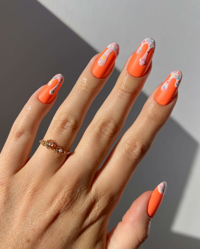 Exciting Birthday Nail Inspirations for 2024 π 14 Nude, White Icing, and Colorful