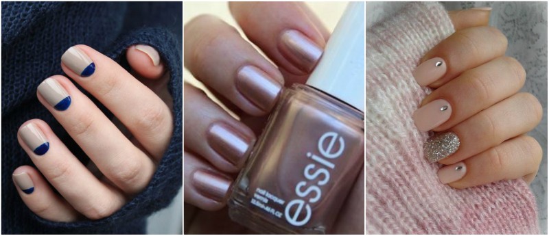 Winter Nail Colours for an Instant Outfit Update 14 Nude Nails for Winter