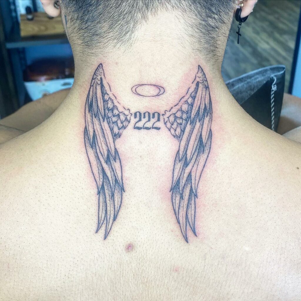11+ 444 Tattoo Ideas That Will Blow Your Mind! 14 Numerology Tattoo Design