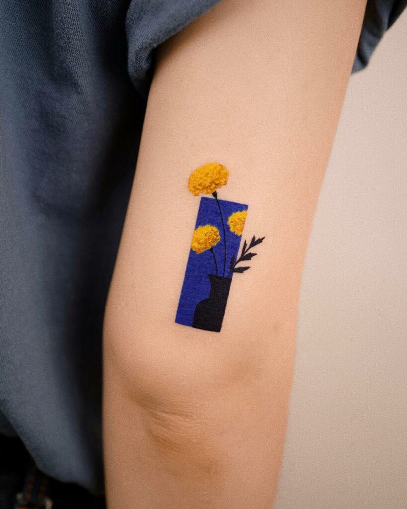 11+ October Birth Flower Tattoo Ideas That Will Blow Your Mind! 10 October Birth Flower Tattoo