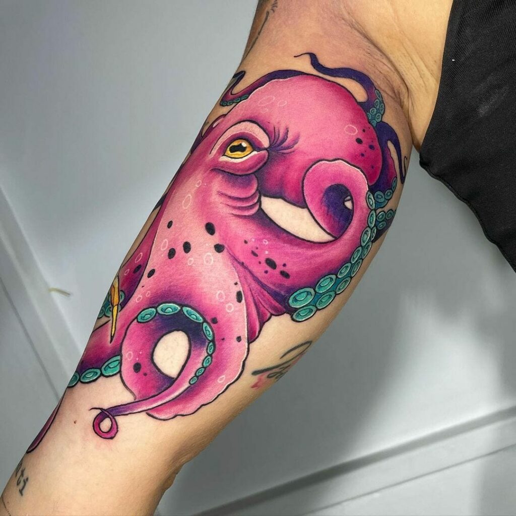 10+ Marine Tattoo Ideas You Have To See To Believe! 15 Octopus Girl