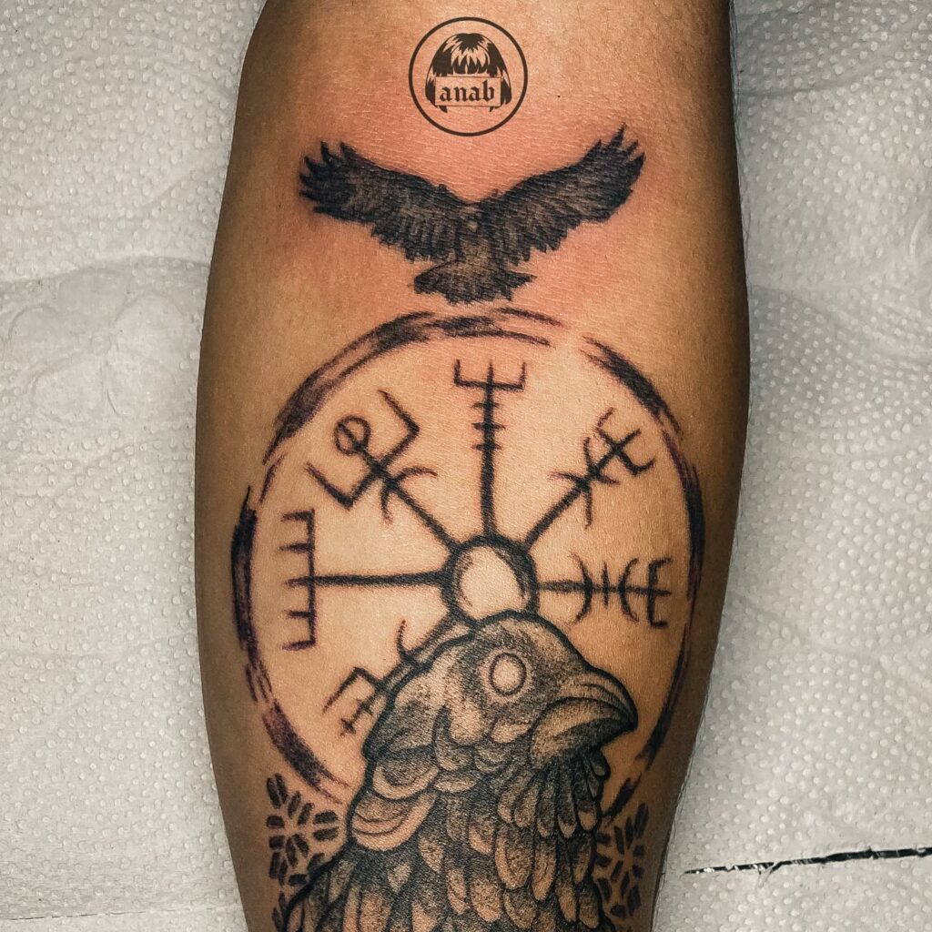 12+ Odins Ravens Tattoo Ideas To Inspire You! 10 Odins Ravens Tattoo