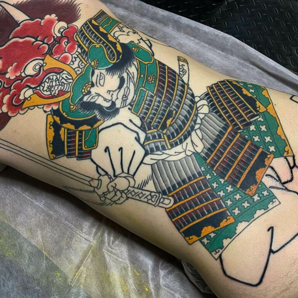 12+ Full Back Japanese Tattoo Ideas To Inspire You 19 Old School Samurai Warrior Full Back Tattoo
