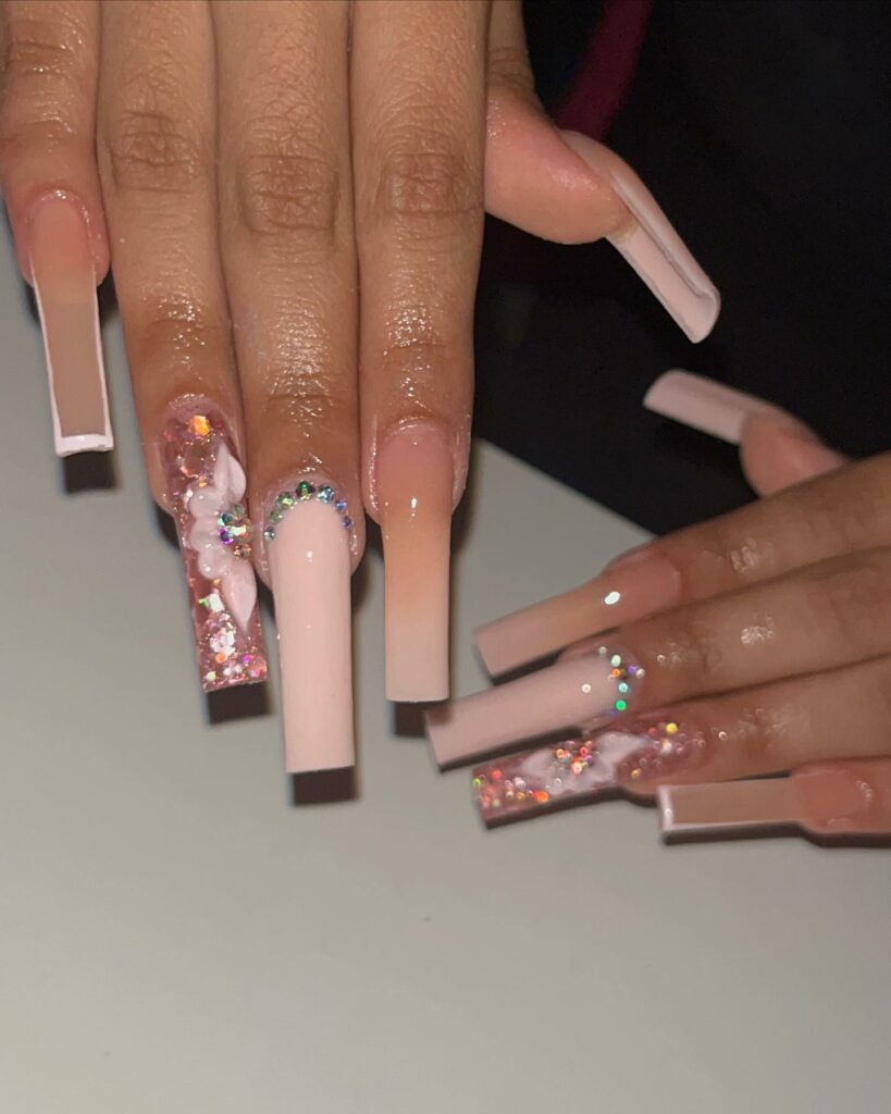 Adorn Your Nails with 30 Light Pink Nail Designs in 2024 32 Ombre Acrylic Light Pink Nails