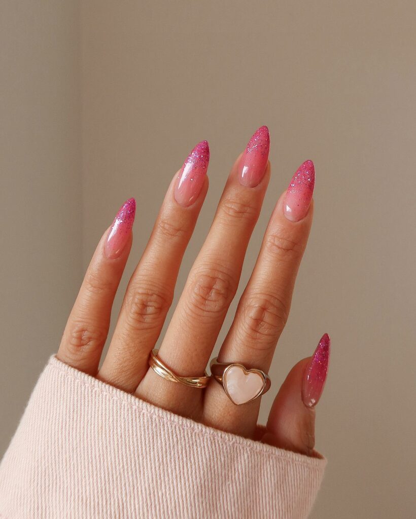 Playful and Fun 30 Barbie Nails To Try in 2024 26 Ombré Barbie Nails