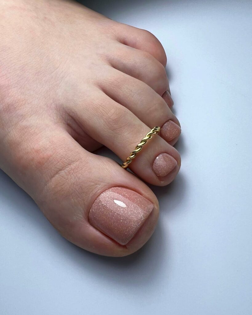 21 Latest Nude Pedicure Designs To Try In 2024! 18 Ombre Nude Pedicure