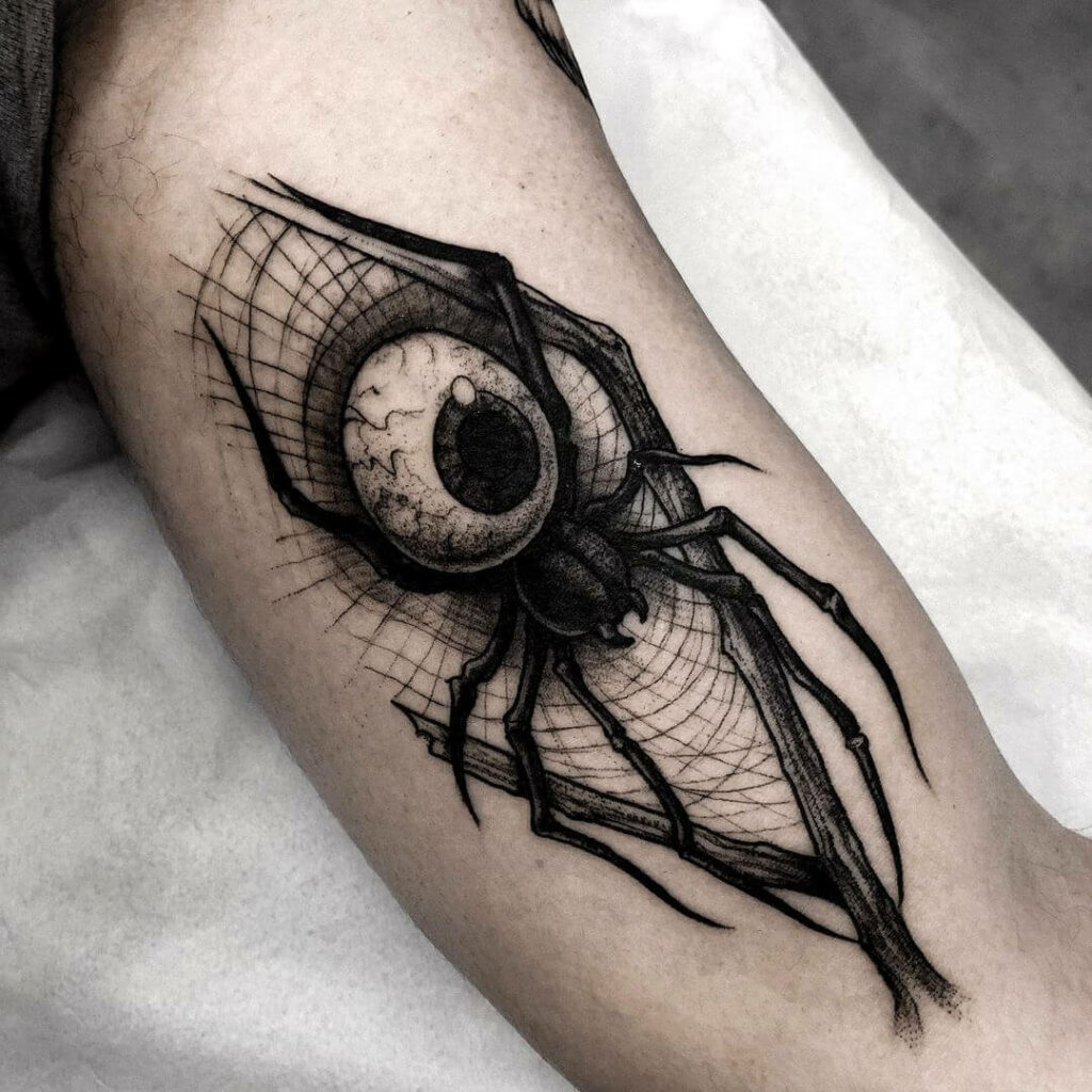 12+ Eye Tattoo On Forearm Ideas To Inspire You! 15 One Eye, Eight Legs!