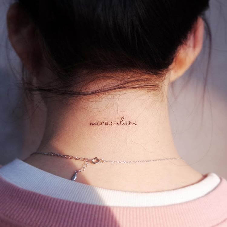 11+ One Word Tattoo Ideas That Will Blow Your Mind! 10 One Word Tattoo