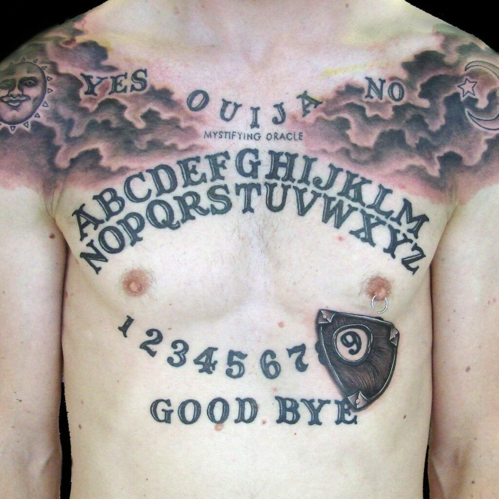 11+ Planchette Tattoo Ideas You Have To See To Believe! 20 Ouija Board Planchette Tattoo