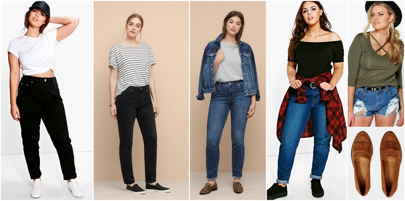 The Best Jeans for Curvy Women - The Perfect Fit and Style Guide 34 Outfit Gird Straight Leg Jeans for Curvy Women