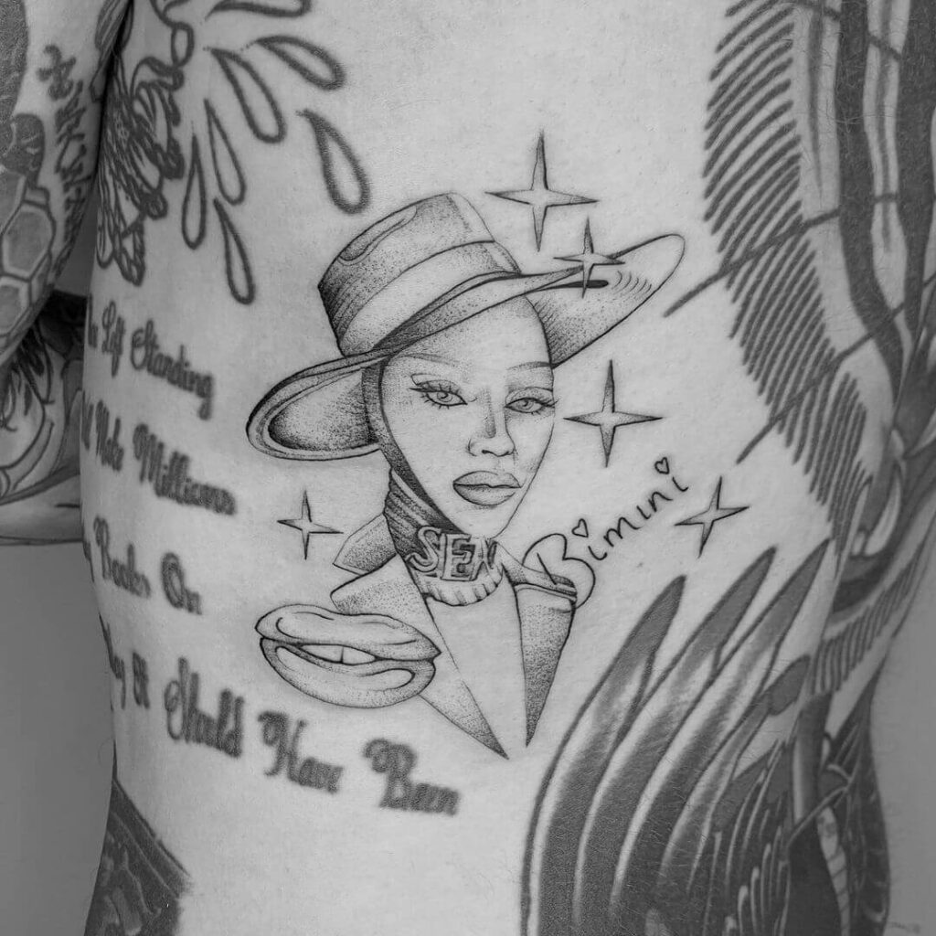 11+ Drag Race Tattoo Ideas That Will Blow Your Mind! 15 Outline Drag Queen tattoo