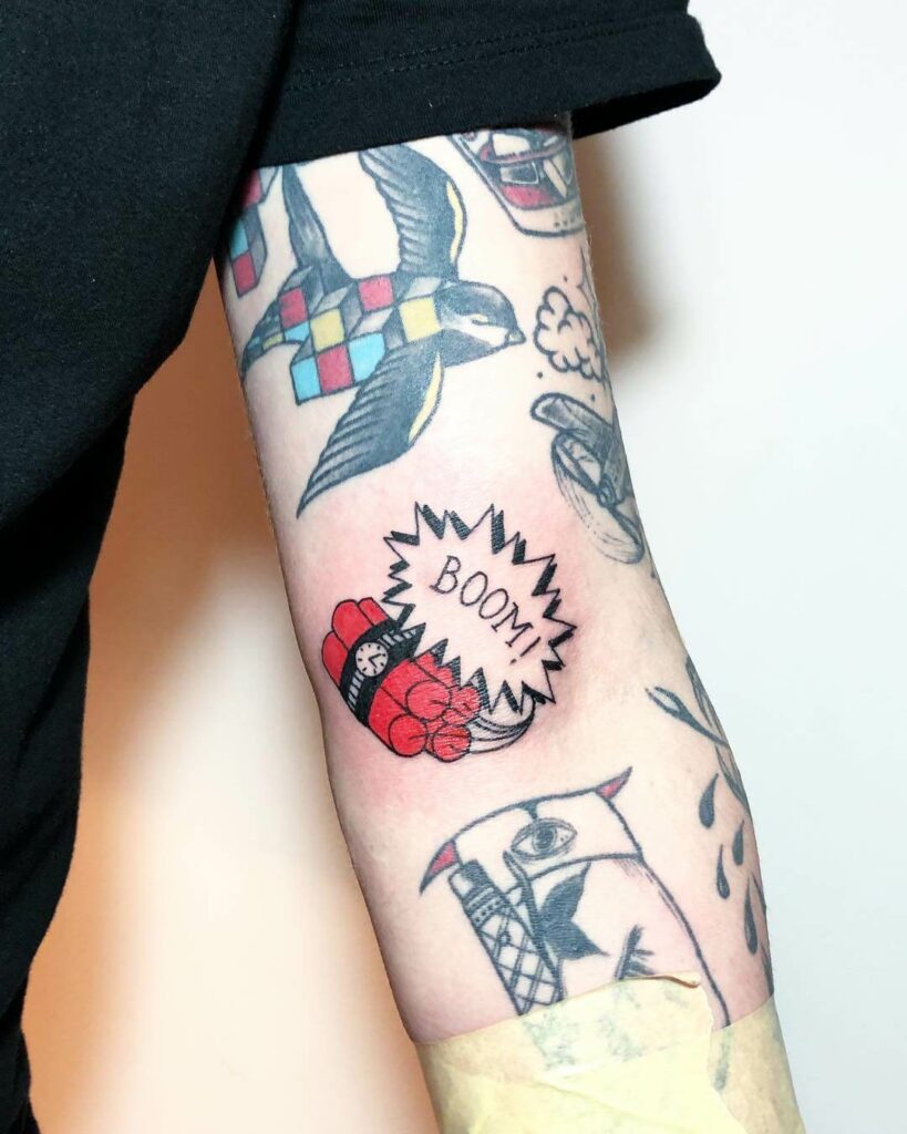 12+ Dynamite Tattoo Ideas To Inspire You! 15 Pack of Three TNTs Tattoo