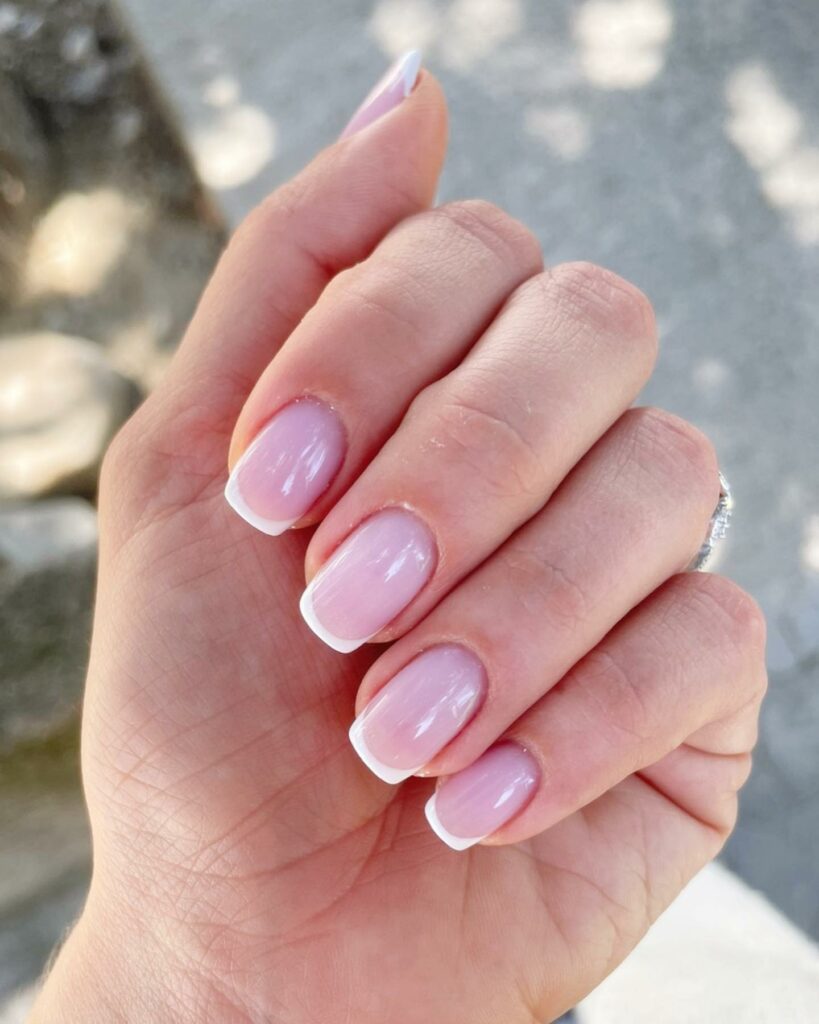 25 LATEST VELVET NAIL DESIGNS TO TRY IN JANUARY 2024! 34 Pale Pink Velvet Nail Elegance