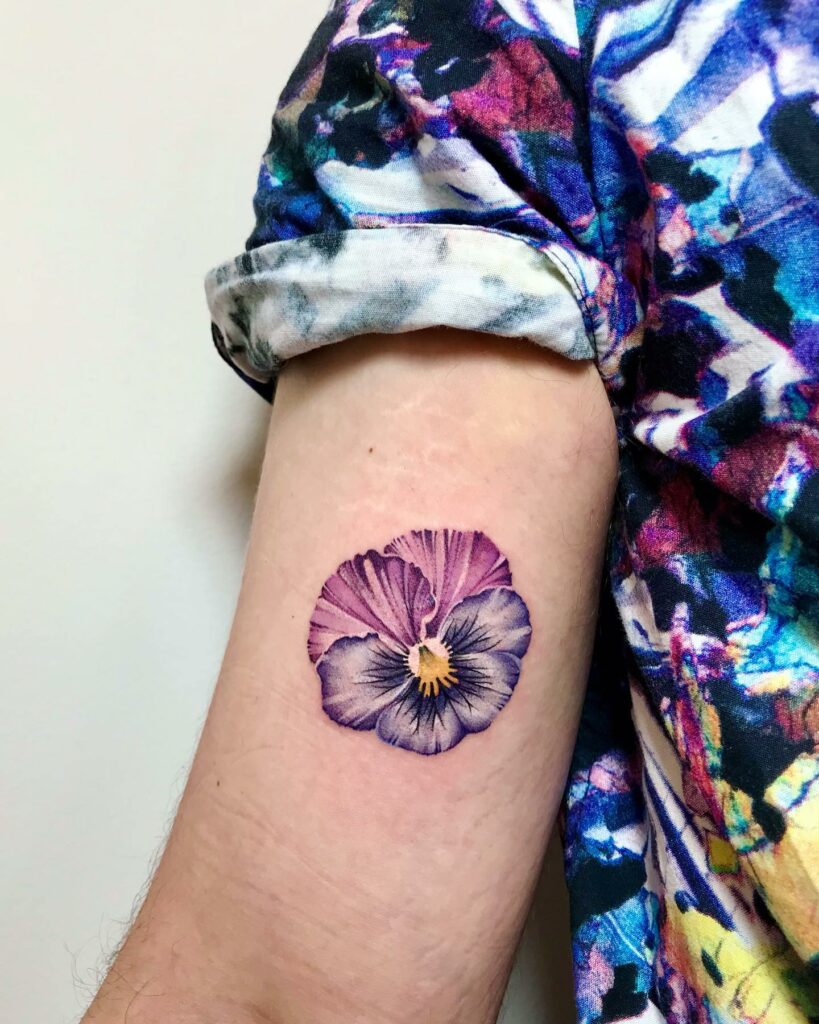 13+ Pansies Tattoo Ideas To Inspire You! 10 Pansies Tattoo
