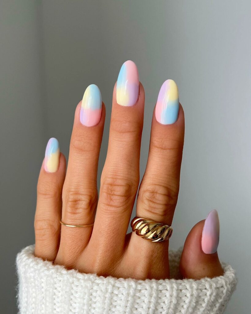 2024's Latest Cute Summer Nails Designs: 30+ Designs to Inspire You 11 Pastel