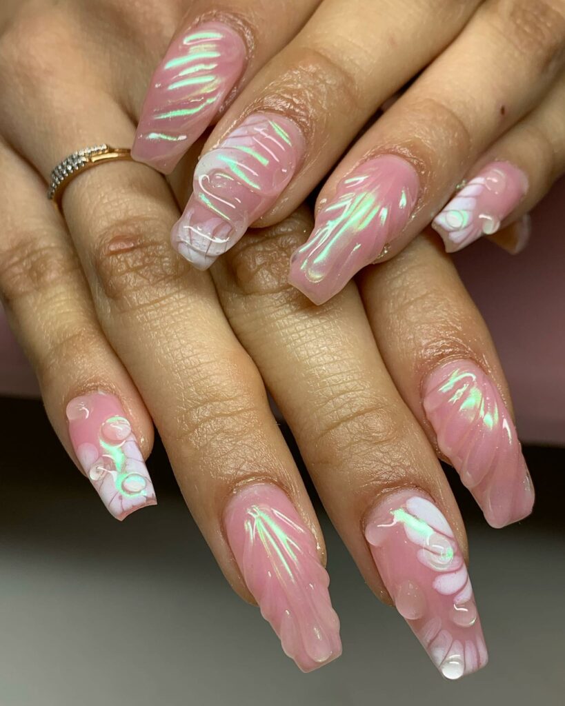 19 Latest Spring Nail Art Ideas To Try This Season 20 Pastel Blob Nails