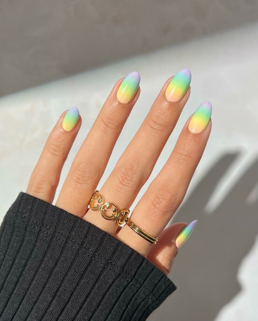 34 Latest Pastel Nail Designs To Try in 2024! 35 Pastel Gradient pastel nails