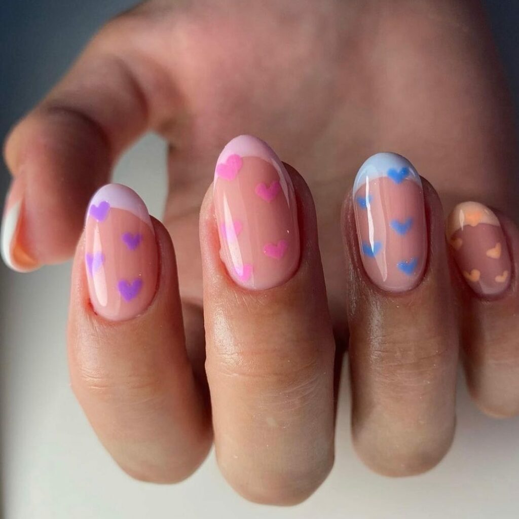 30 Latest Heart Nails Ideas To Try In 2024! 41 Pastel Hearts