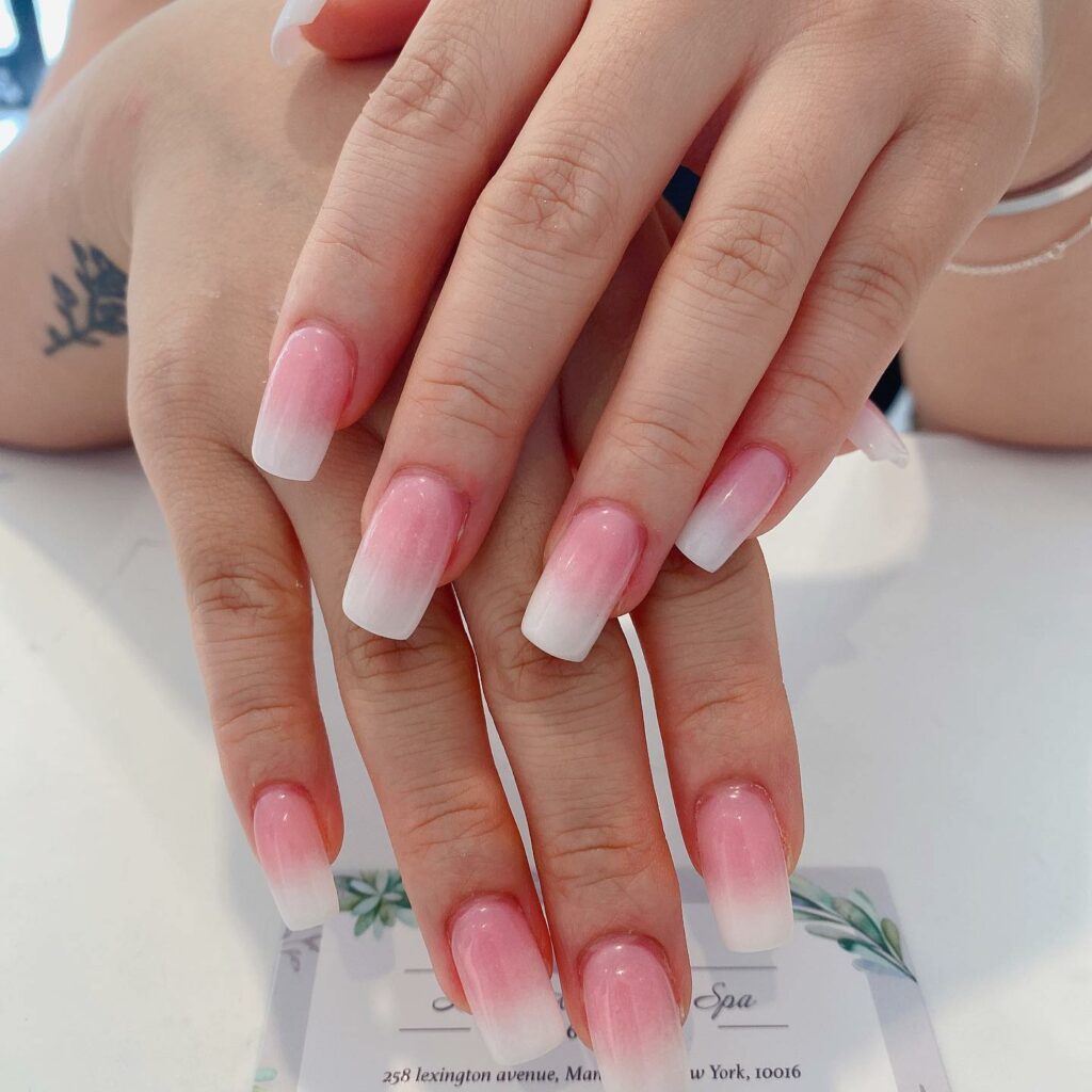 2024's Latest Pink Ombre Nails: 29 Designs to Try 37 Pastel Pink to White Ombre Nails