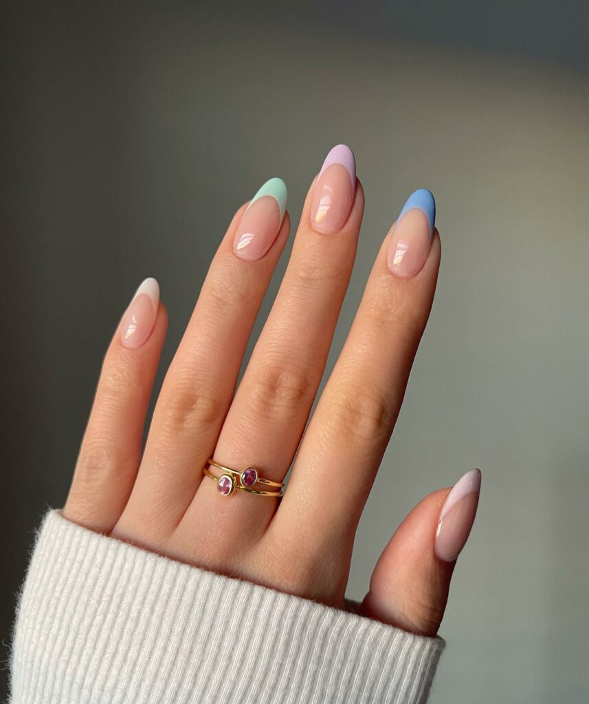 34 Latest Pastel Nail Designs To Try in 2024! 14 Pastel Tips nails