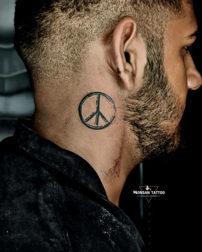 11+ Symbol Tattoo Ideas You Have To See To Believe! 12 Peace Symbol Tattoo Design