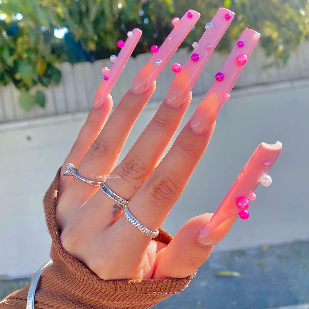 40 Tapered Square Nail Designs You'll Love! 17