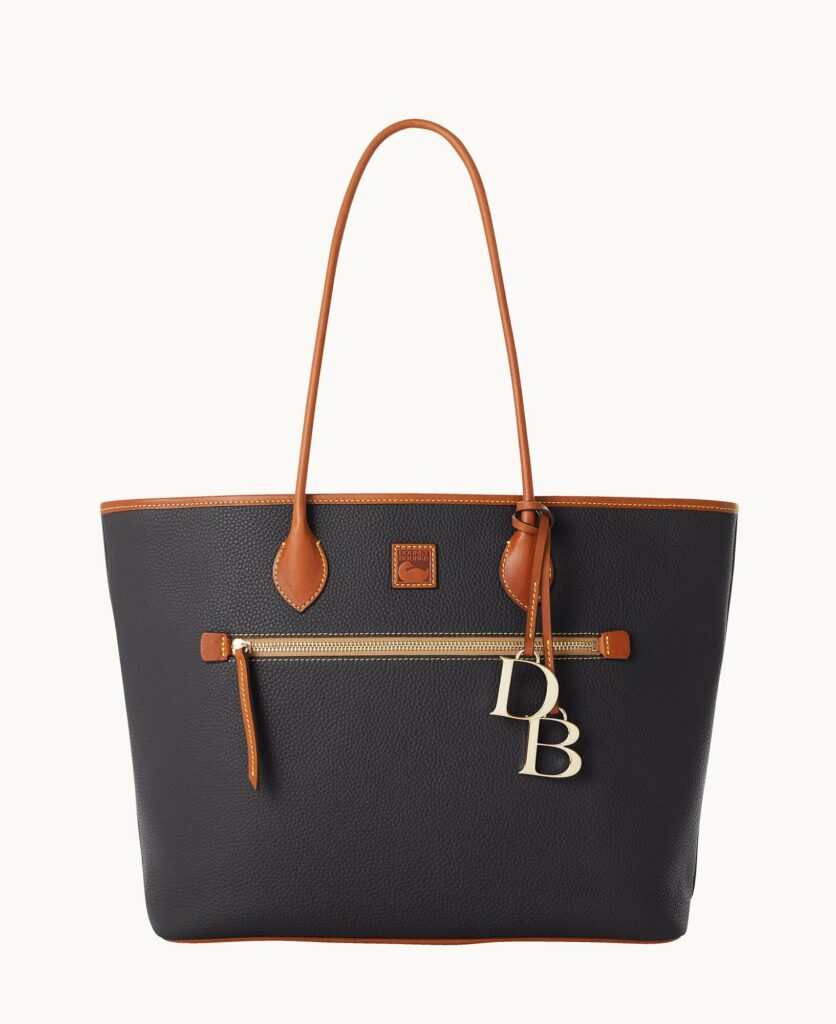 22 Brands Like Coach to Inspire You in 2024 18 Pebble Grain Large Tote