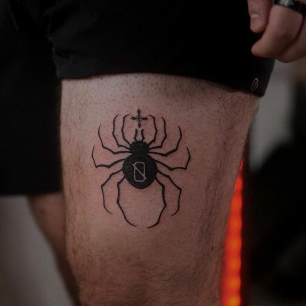 13 Phantom Troupe Spider Tattoo Designs for 2024 13 Phantom Troupe Chrollo Spider Tattoo