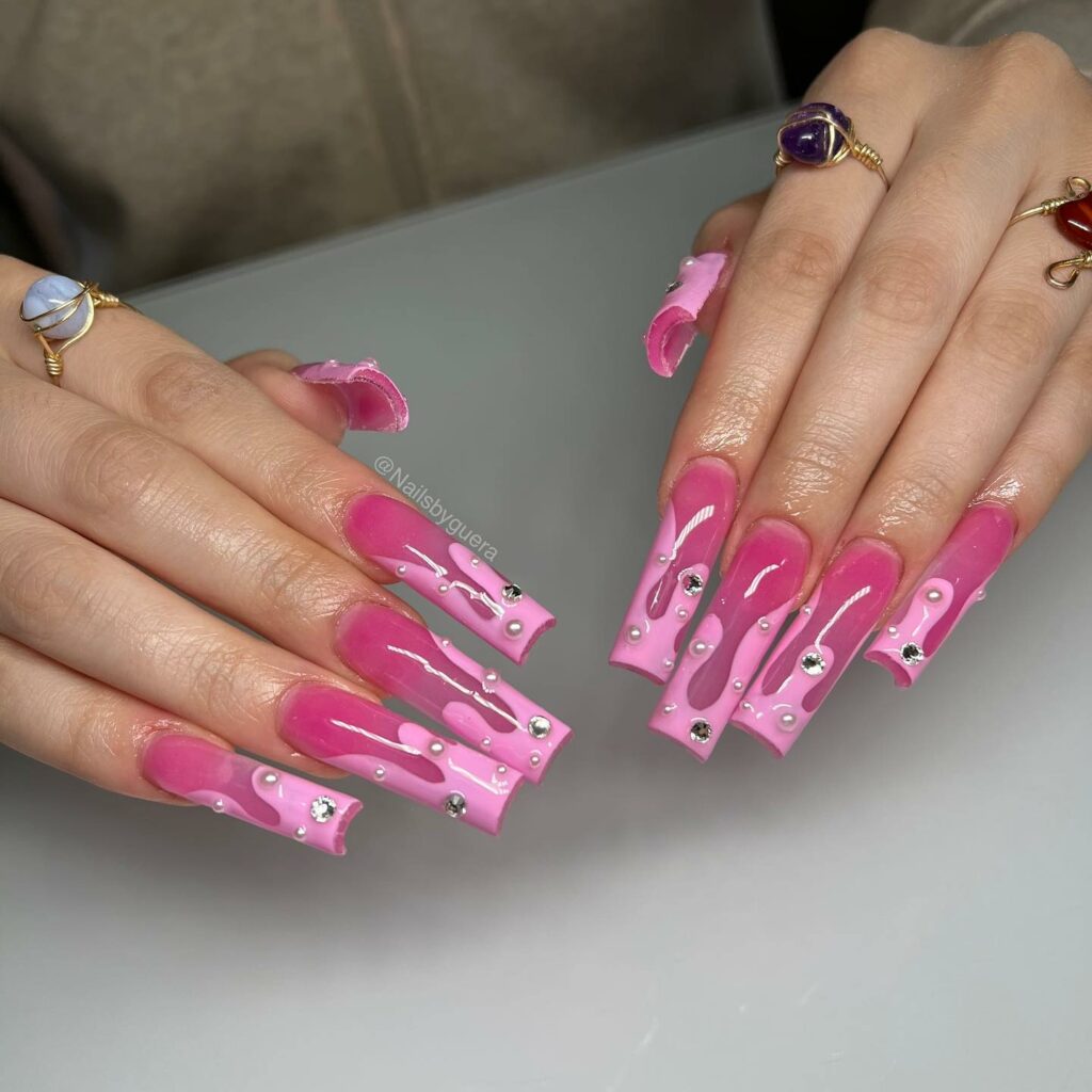 40 Tapered Square Nail Designs You'll Love! 26
